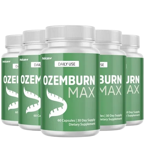 Ozemburn Max Supplement Bottle
